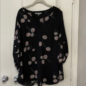 Floral print blouse